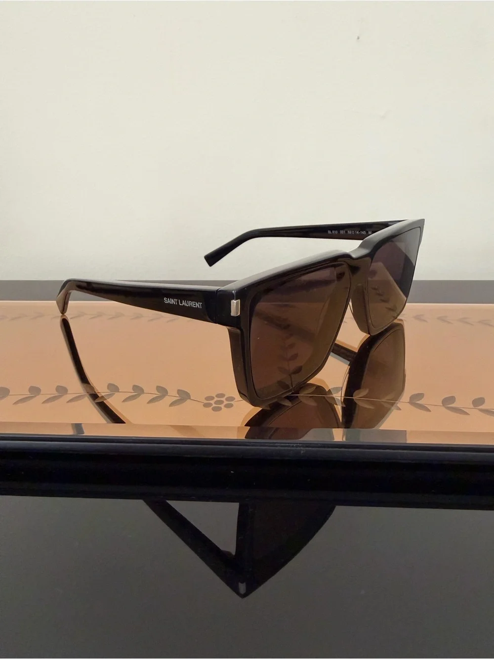 Saint Laurent Black Frame Sunglasses